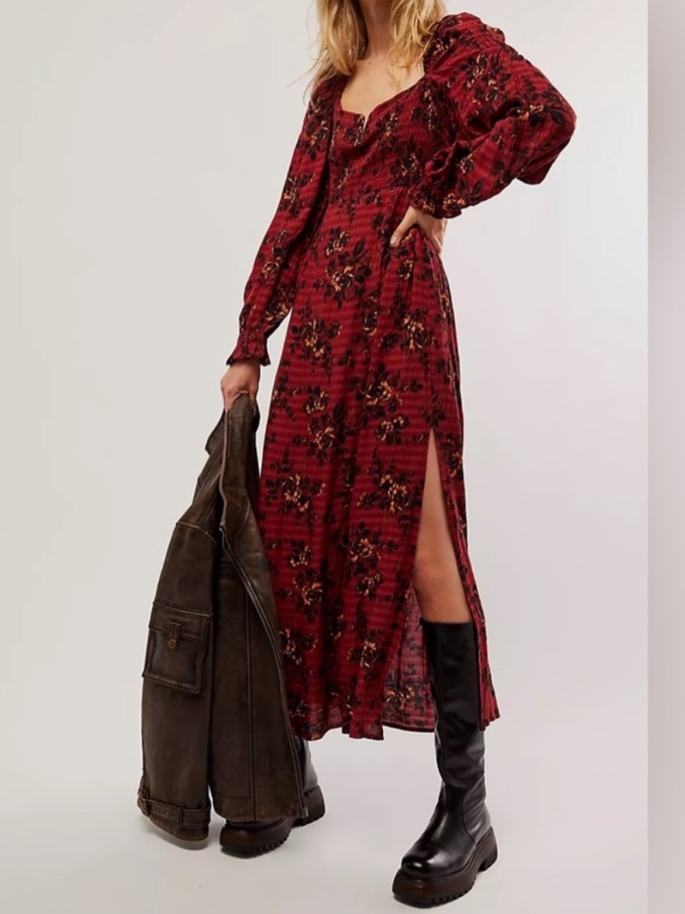 FREE PEOPLE BOHO DRESS M